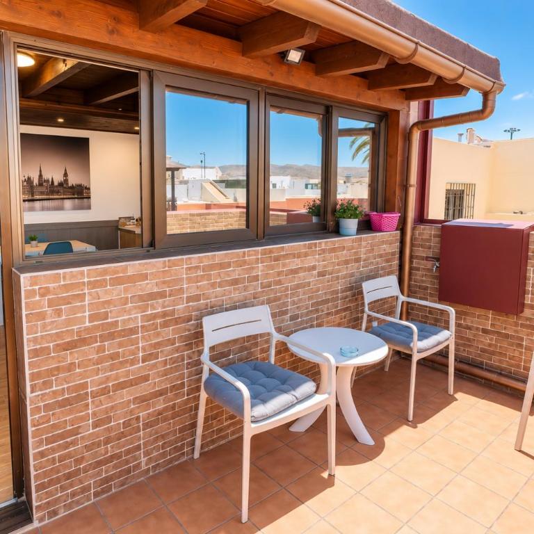 Suite con Baño privado céntrica ,Terraza ,Check Automátic - Habitación Doble con baño privado - 2 camas - 10