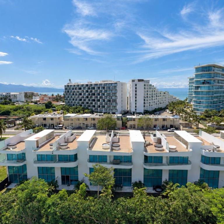 Penthouse Maritima Golf Flamingos Vista al Mar para 6 con Alberca Rooftop - Apartamento de 3 dormitorios - 20