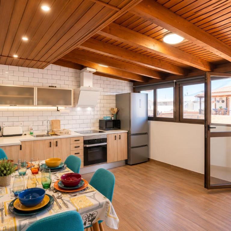 Suite con Baño privado céntrica ,Terraza ,Check Automátic - Habitación Doble con baño privado - 2 camas - 3