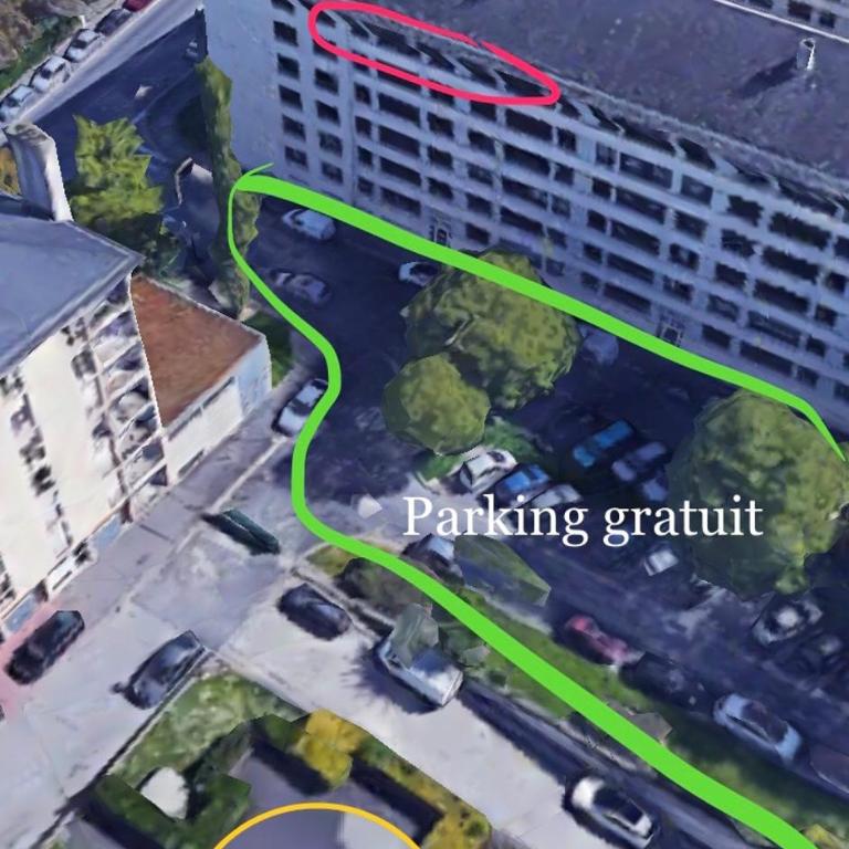 BedinReims la capsule cocon luxueux au cœur de Reims avec free Park - Two-Bedroom Apartment - 4