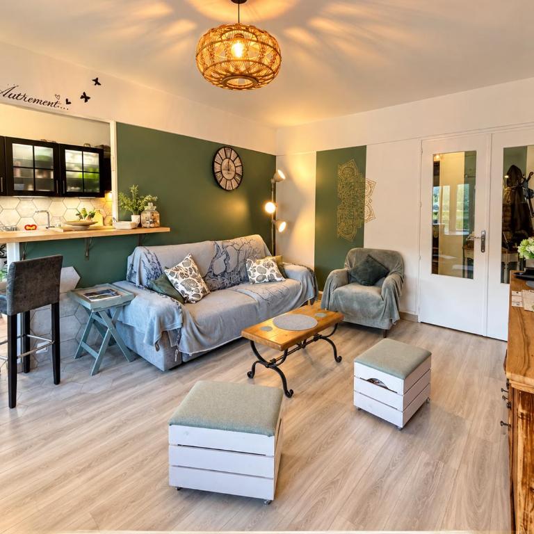 BedinReims la capsule cocon luxueux au cœur de Reims avec free Park - Two-Bedroom Apartment - 2