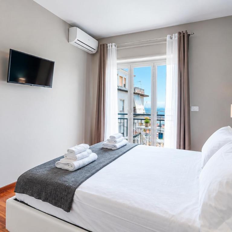La Casa di Giorgio Seaview rooms - Camera Matrimoniale Deluxe con Balcone e Vista Mare - 2