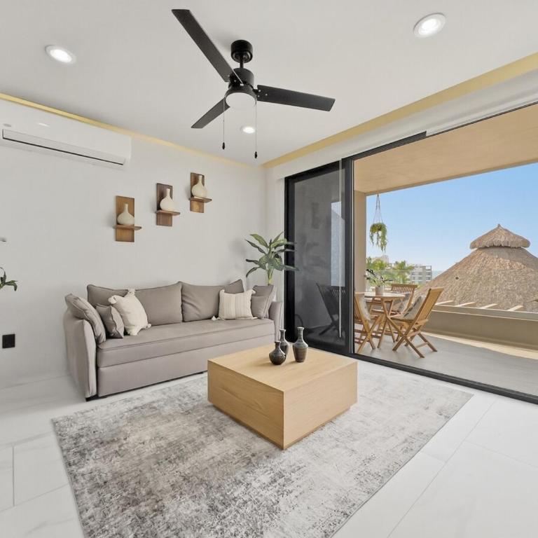 Enjoy the sea and our pool, Condo Bucerias Quadrant 2Rec - Luxury & Comfort - Apartamento de 1 dormitorio - 29