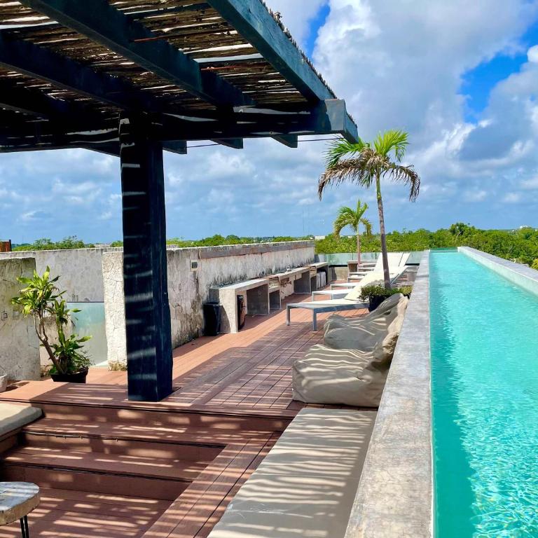 Black House - 6BR Penthouses with Rooftop & Pools - Apartamento - 26