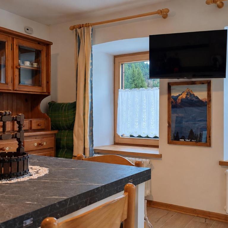 Ciesa dei Monech - Apartment mit 1 Schlafzimmer - 1