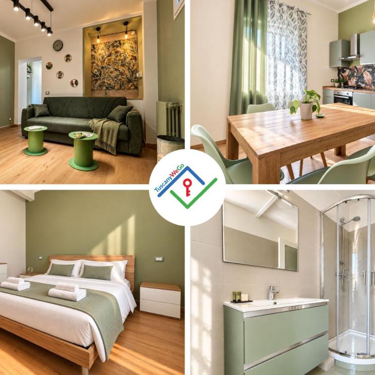 The Green House by TuscanyWeGo - Appartamento moderno vicino alle Mura di Lucca - Appartamento con 1 Camera da Letto - 15