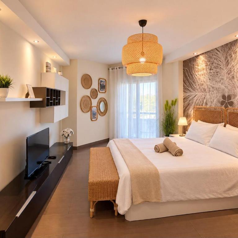 Vacation studio with balcony, pool and sea views - Estudio - 3
