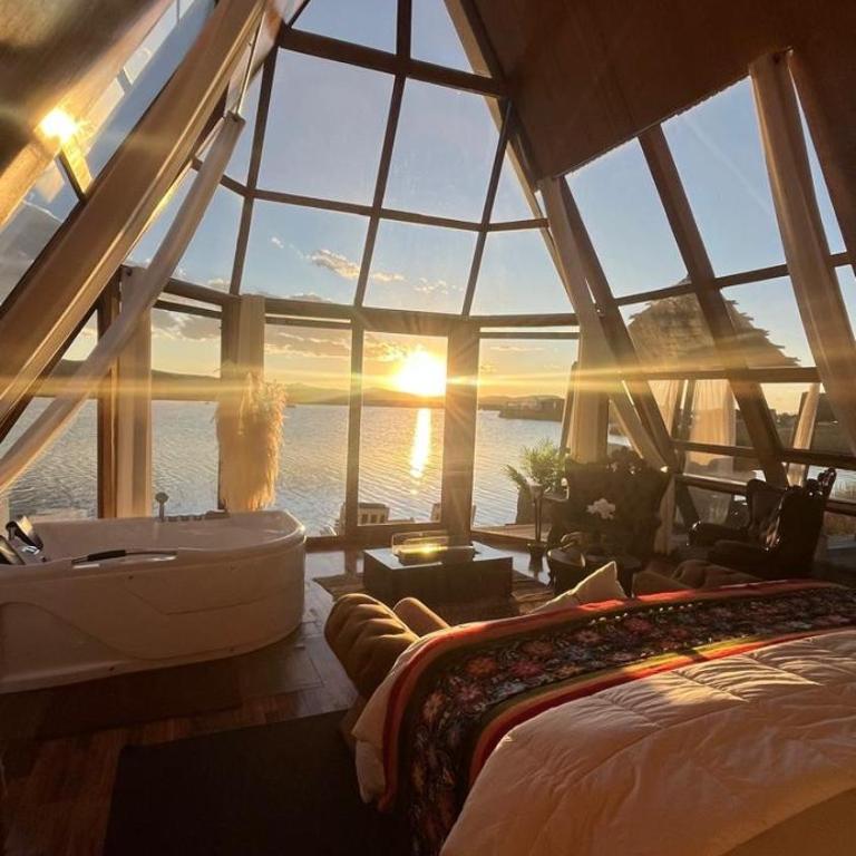 Titicaca MarkaLodge - Suite con bañera de hidromasaje - Cama extragrande - 2