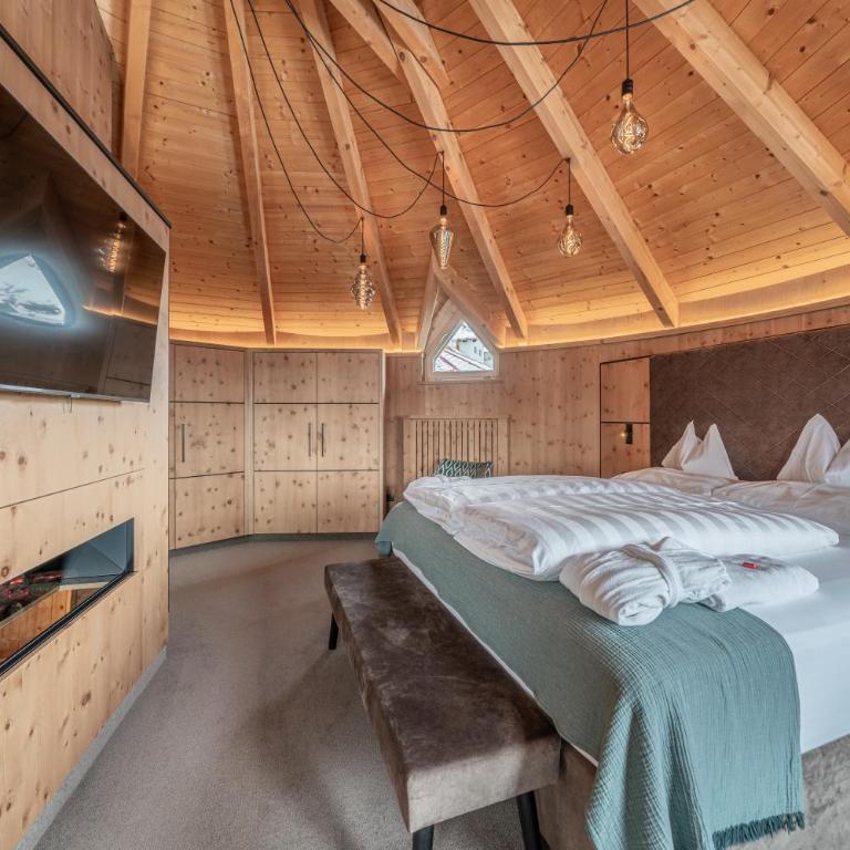 Hotel Edelweiss Hochsölden Superior - Suite mit Kingsize-Bett mit Whirlpool - 7