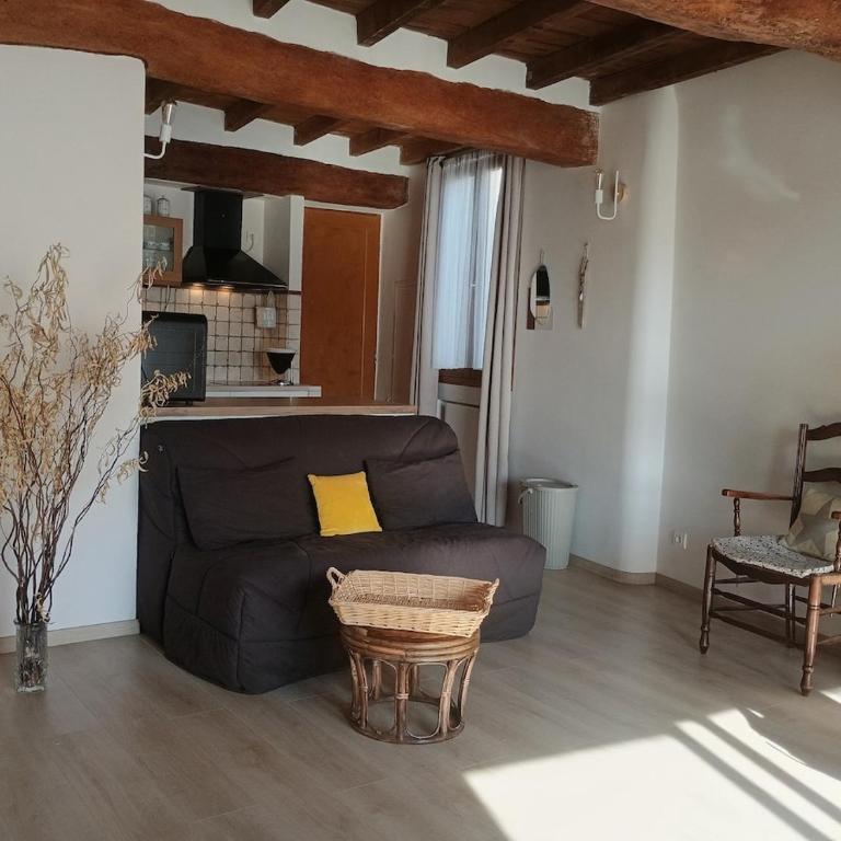 Secret de Provence Studio Rénové Hypercentre de L'Isle sur la sorgue cosy avec vue sur les toits - Apartment mit 1 Schlafzimmer - 11