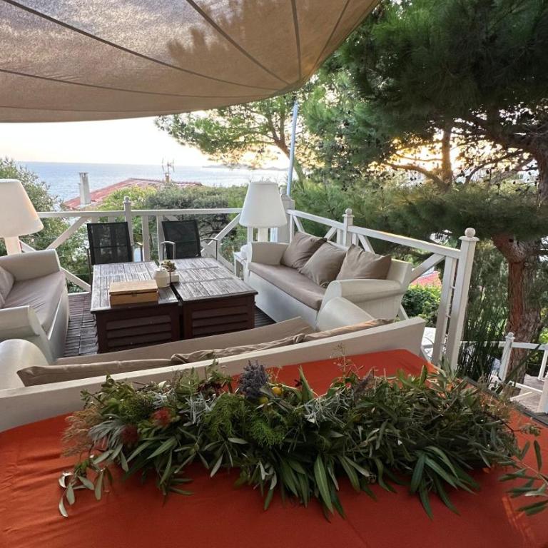 La LUNA - VILLA D'ARCHITECTE B&B VUE MER ET JACUZZI - Chambre Double Standard - 21