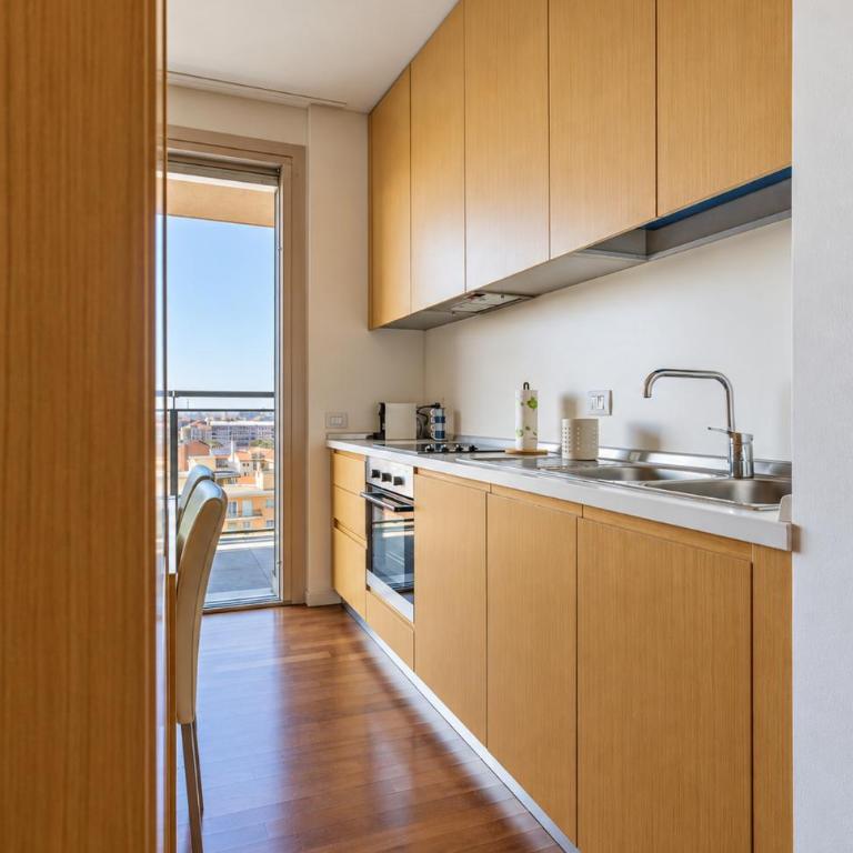 Giax Tower Residences - Pool, Spa & Gym - Multiple Apartments for Families & Groups - 15 Min from Duomo - Appartamento Deluxe con 1 Camera da Letto e Vista Città - 13