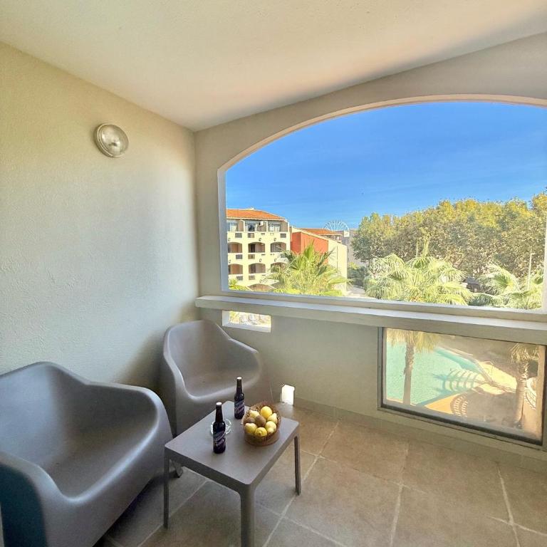 Résidence Agathéa - Esprit Hôtel - Centre Port - Cap d'Agde - Appartement 1 Chambre avec Terrasse - 2