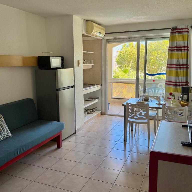 Résidence Agathéa - Esprit Hôtel - Centre Port - Cap d'Agde - Appartement 1 Chambre avec Terrasse - 3
