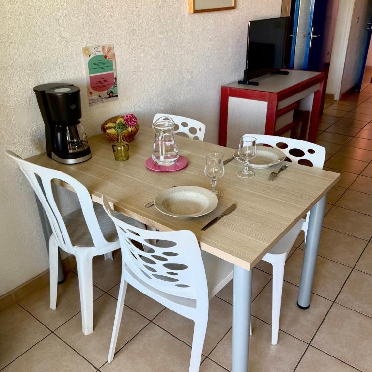 Résidence Agathéa - Esprit Hôtel - Centre Port - Cap d'Agde - Appartement 1 Chambre avec Terrasse - 4