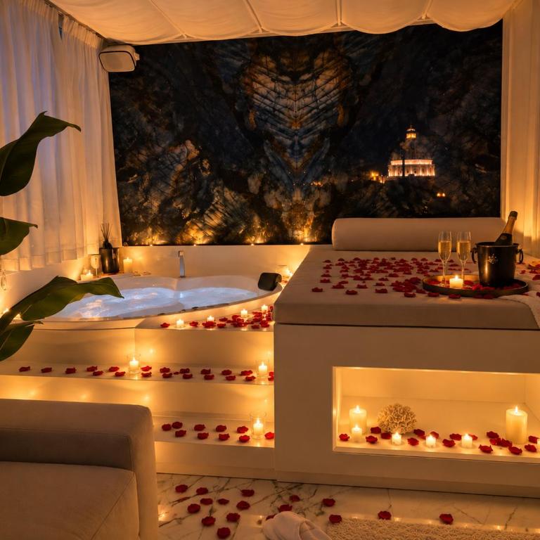 Valentine Suite Vatican View & Jacuzzi - Apartment mit 1 Schlafzimmer - 3
