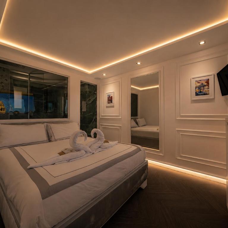 Valentine Suite Vatican View & Jacuzzi - Apartment mit 1 Schlafzimmer - 52