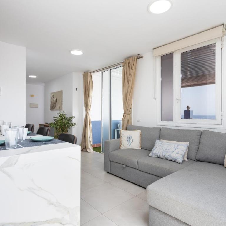 Caletillas Vista Mar Ático - Apartamento de 2 dormitorios con terraza y vistas al mar - 4