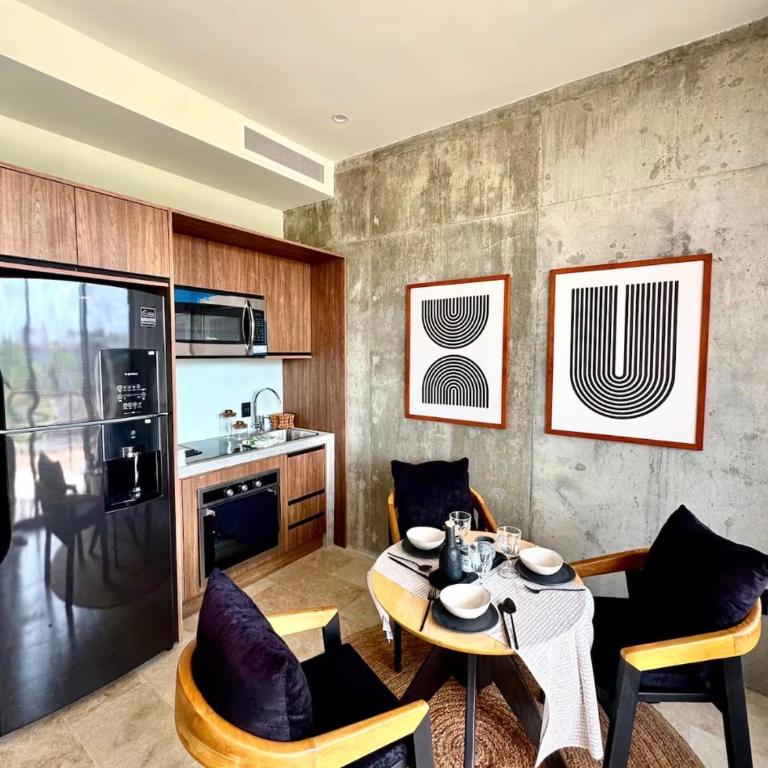 The Sunlit Sanctuary Minimal Luxury in Tulum - Apartamento de 1 dormitorio - 4