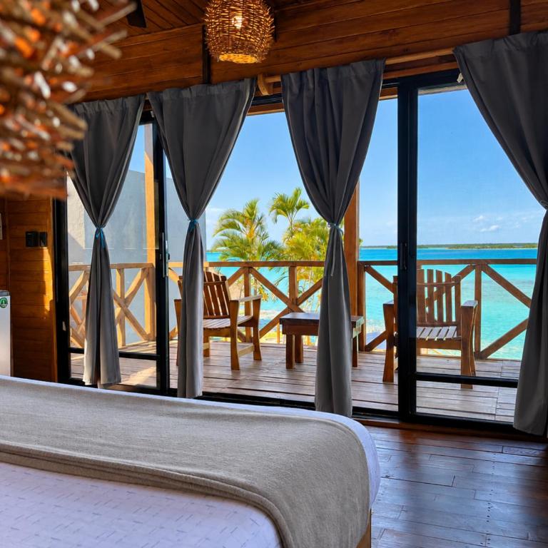 Blue Caribe Bacalar Front Lagoon - Bungalow - Frente al agua - 1