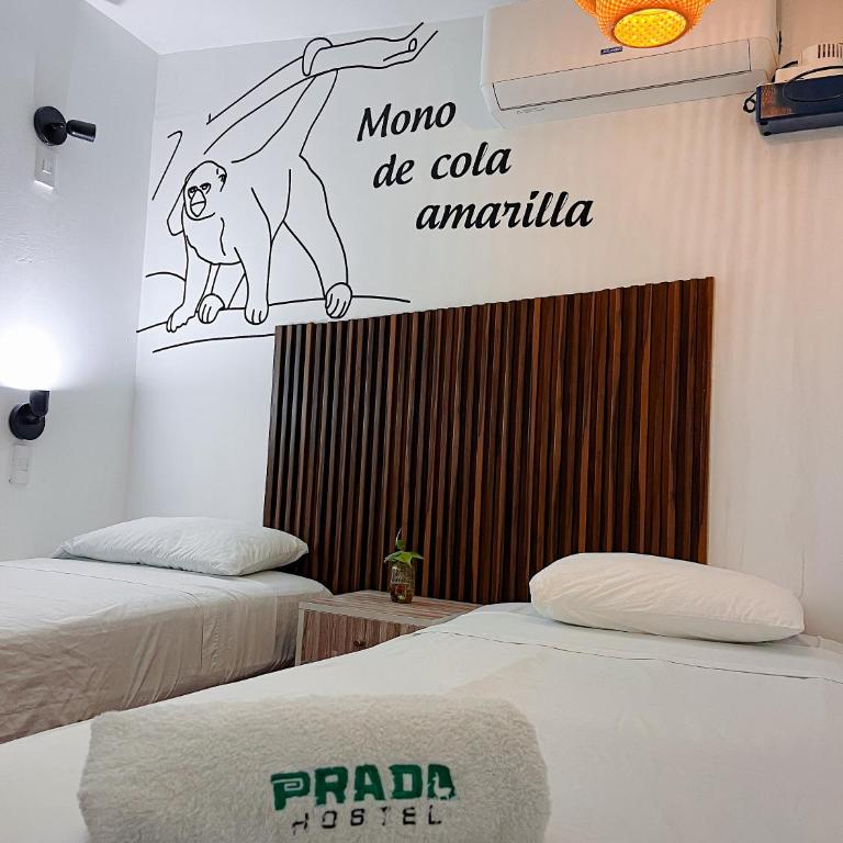Hostel Prada - Habitación Doble - 2 camas - 3