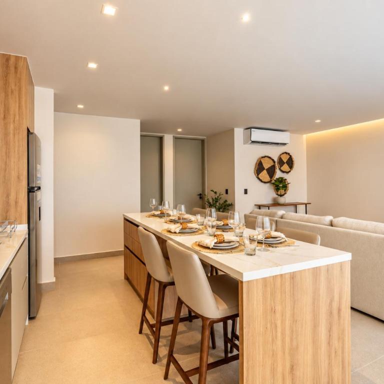 Distrito Xcalococo Beach - Loft-Apartment mit 2 Schlafzimmern - 2