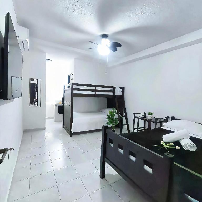 Sea & play Cancún - Apartment mit 3 Schlafzimmern und Blick auf das Wasser - 13