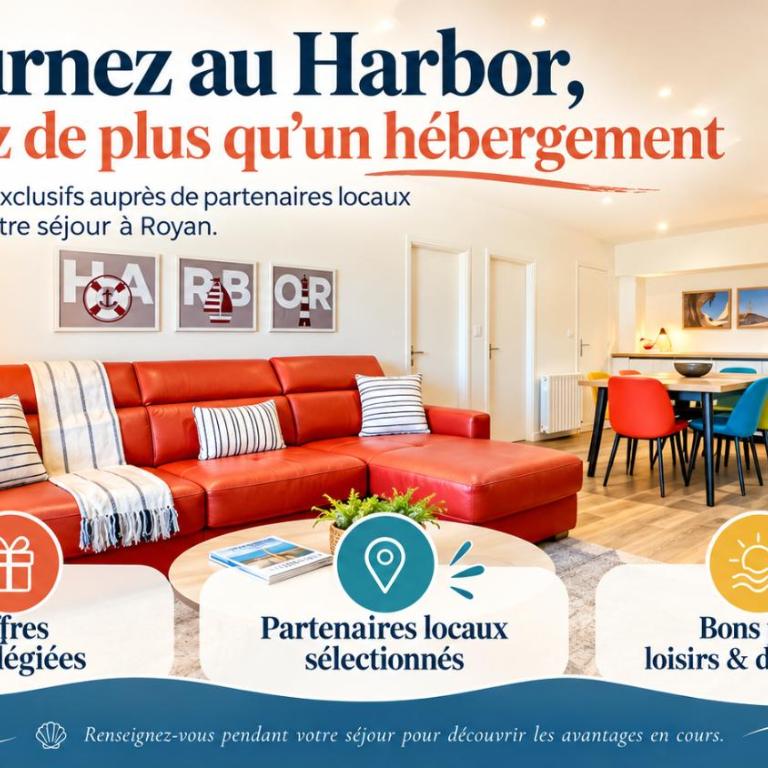 Harbor - T3 vue Mer - 100 m de la plage - Apartment mit 2 Schlafzimmern - 10