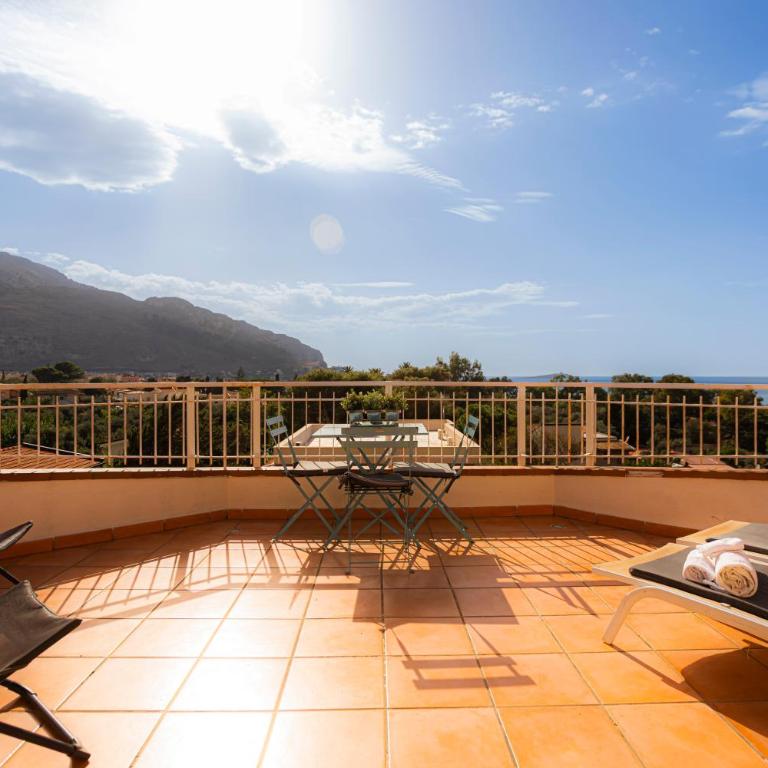 Panoramic Apartment - Sferracavallo Riserva Naturale - Superior Apartment mit Balkon - 11