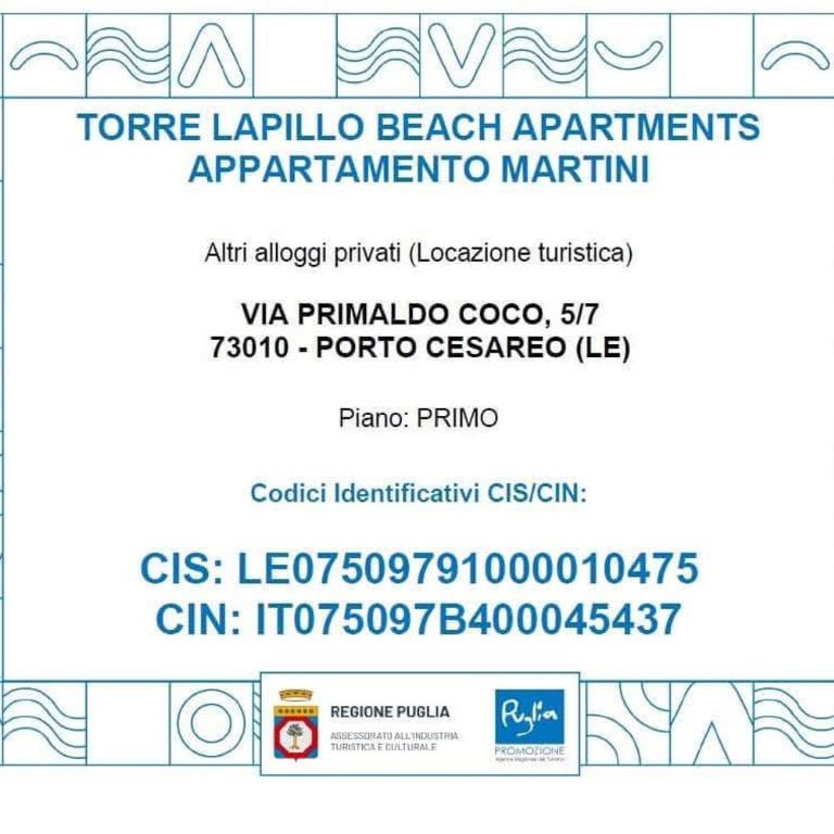 Case Vacanze Torre Lapillo Beach Apartments - Apartment - 7