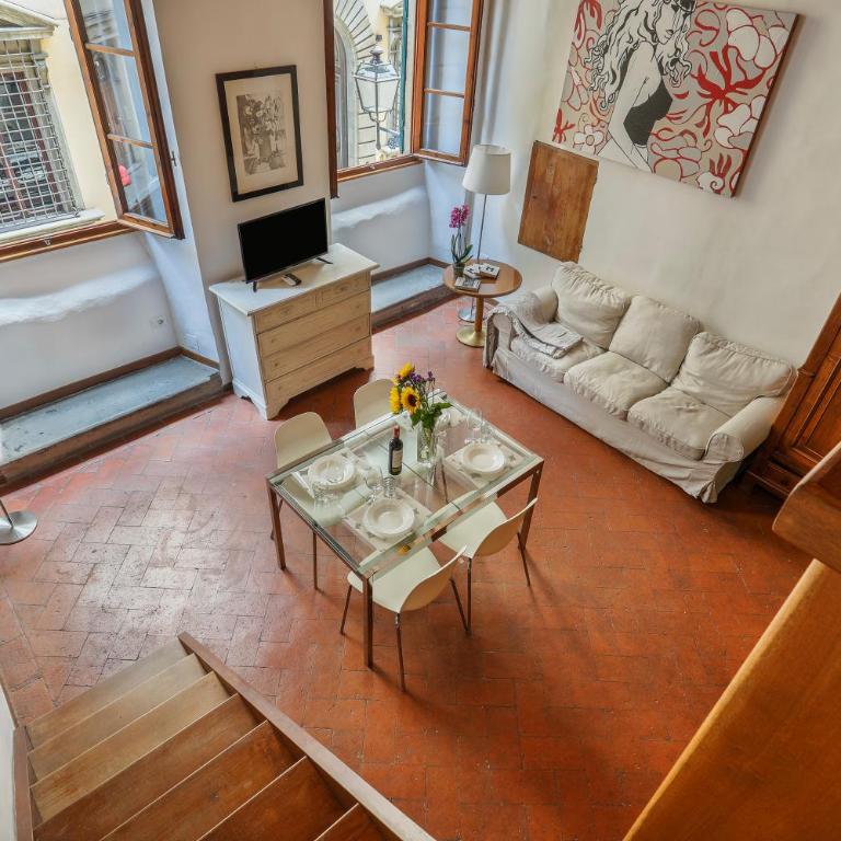 Via Maggio 10 Historic Apartments in Oltrarno - Appartamento Loft con 1 Camera da Letto - 4