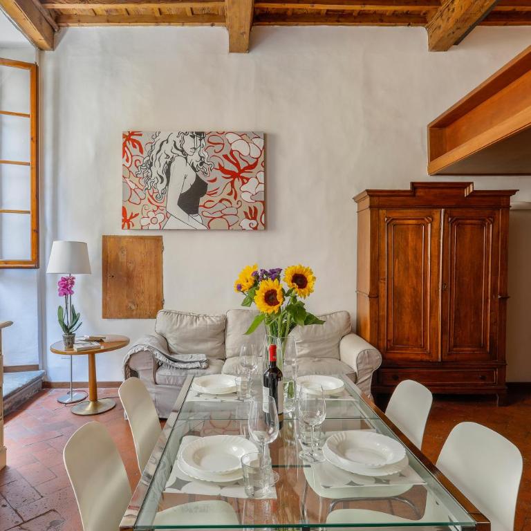 Via Maggio 10 Historic Apartments in Oltrarno - Appartamento Loft con 1 Camera da Letto - 14