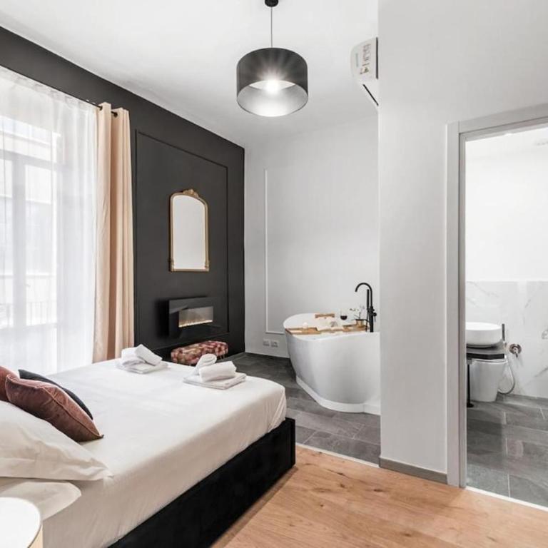 4 Bedrooms Luxury Jacuzzi - 10 min Metro to Colosseum - Apartment - 6