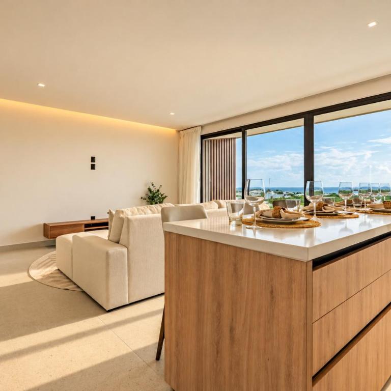 Distrito Xcalococo Beach - Apartment mit 3 Schlafzimmern mit Meerblick - 3