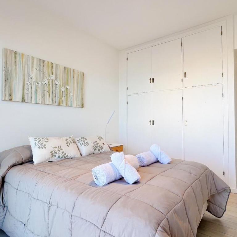 Depto en Varese con vista al mar y cochera - Apartamento de 1 dormitorio con balcón y vistas al mar - 6
