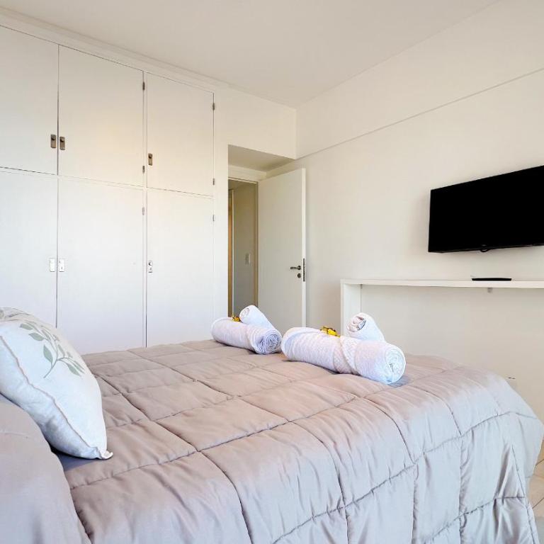 Depto en Varese con vista al mar y cochera - Apartamento de 1 dormitorio con balcón y vistas al mar - 22