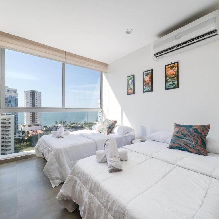 Modern Apartments & Lofts - Salguero Suites, Santa Marta - Studio with Sea View - 14