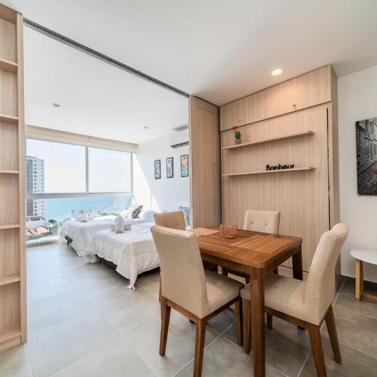 Modern Apartments & Lofts - Salguero Suites, Santa Marta - Studio with Sea View - 1