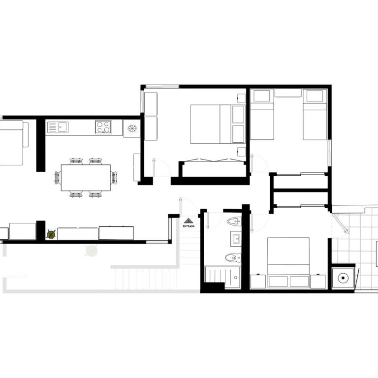 As de Casas - Apartamento en Urbanización Villas Playa - Three-Bedroom Apartment - 52