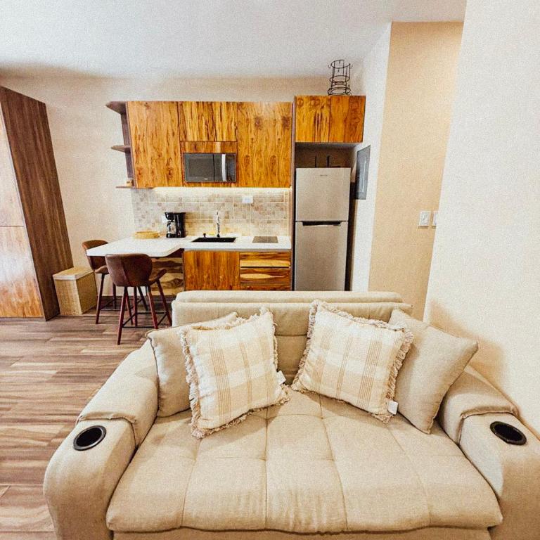 Apartments Near the Beach Playa del Carmen - Deluxe Studio mit Queensize-Bett - 2