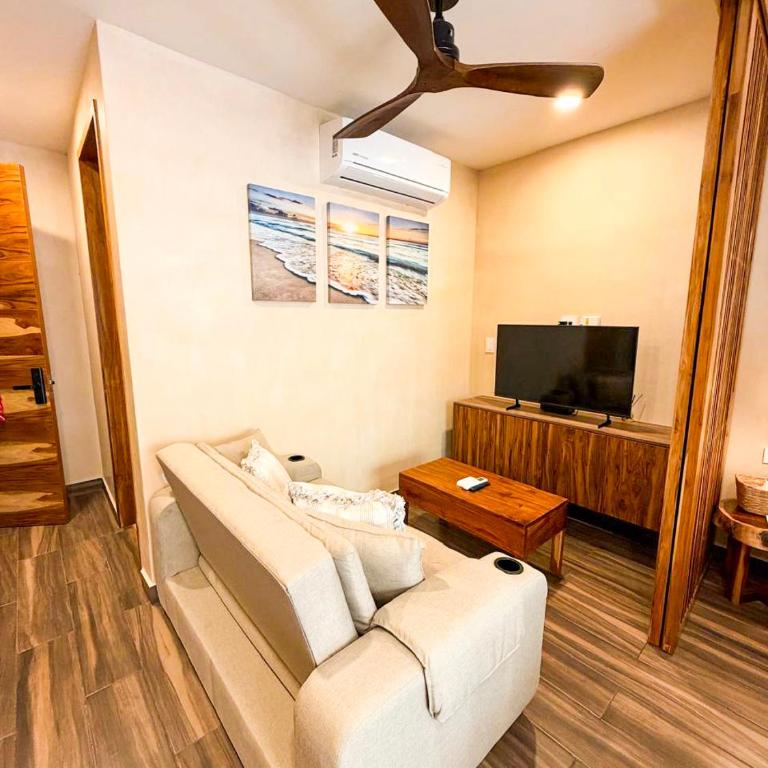 Apartments Near the Beach Playa del Carmen - Deluxe Studio mit Queensize-Bett - 8