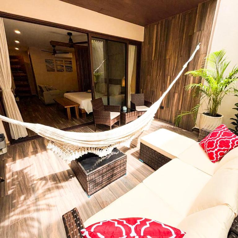 Apartments Near the Beach Playa del Carmen - Deluxe Studio mit Queensize-Bett - 11