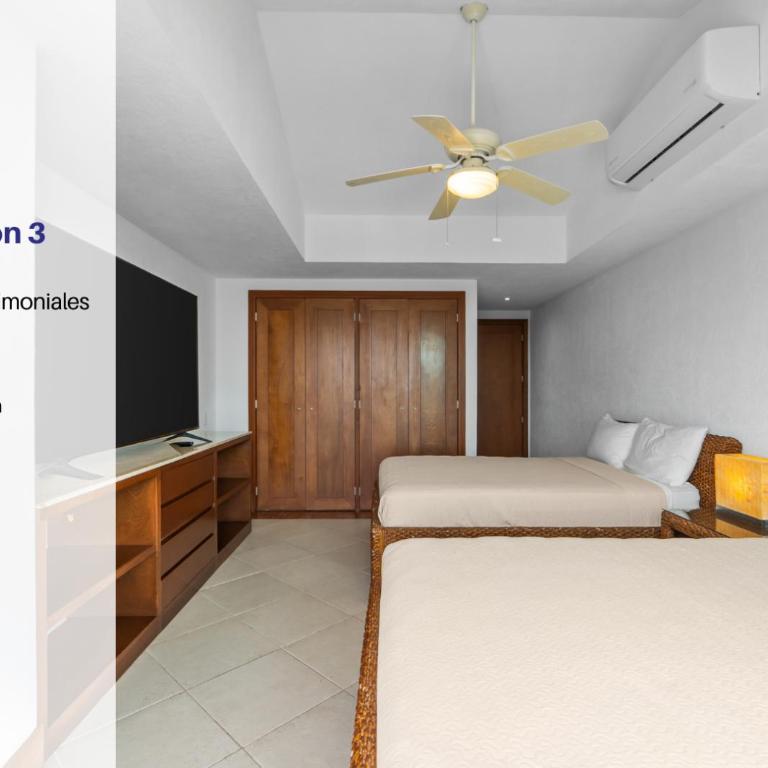 Luxurious Oceanfront Apartment 4 Bedrooms & Amenities - Apartamento Deluxe de 4 dormitorios - 14