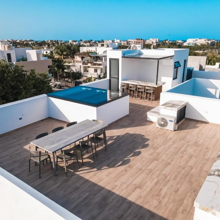 Casa Nueva con Alberca y Rooftop con Vista al Mar - Maison 1 Chambre - 39