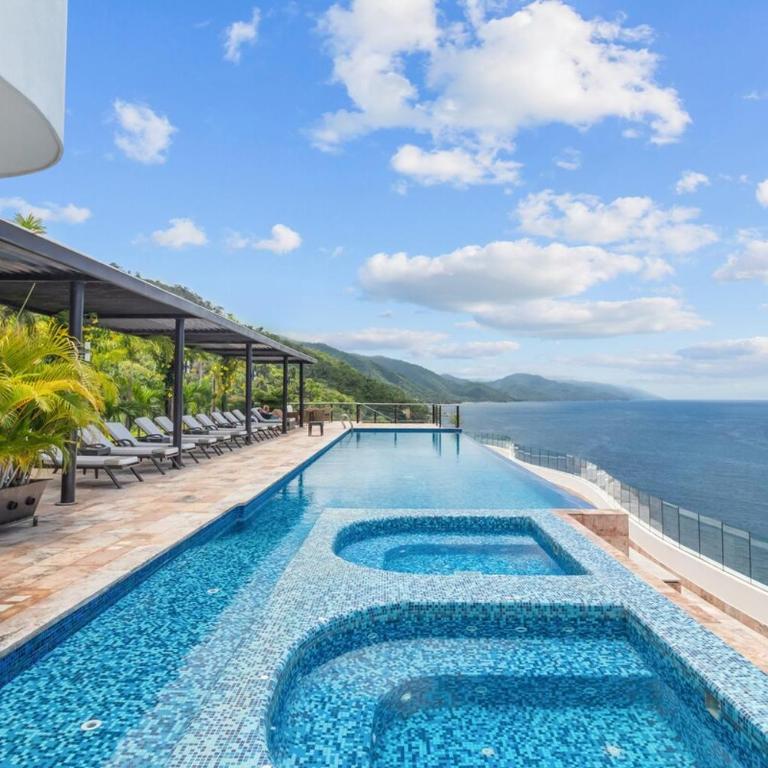 Mismaloya Beachfront 2BR Vista al Mar Albercas Jacuzzi Gym - Apartamento de 2 dormitorios - 34