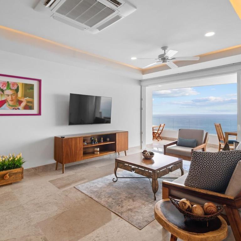 Mismaloya Beachfront 2BR Vista al Mar Albercas Jacuzzi Gym - Apartamento de 2 dormitorios - 44
