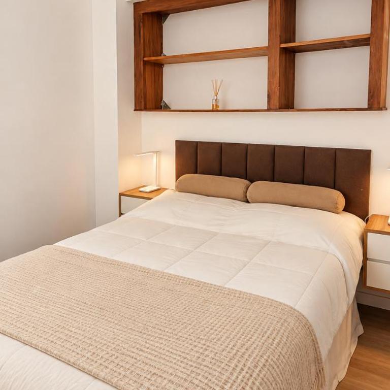 Luminoso Depto Céntrico hasta 6 en Mar del Plata - Two-Bedroom Apartment - 5