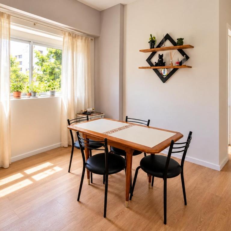 Luminoso Depto Céntrico hasta 6 en Mar del Plata - Two-Bedroom Apartment - 1