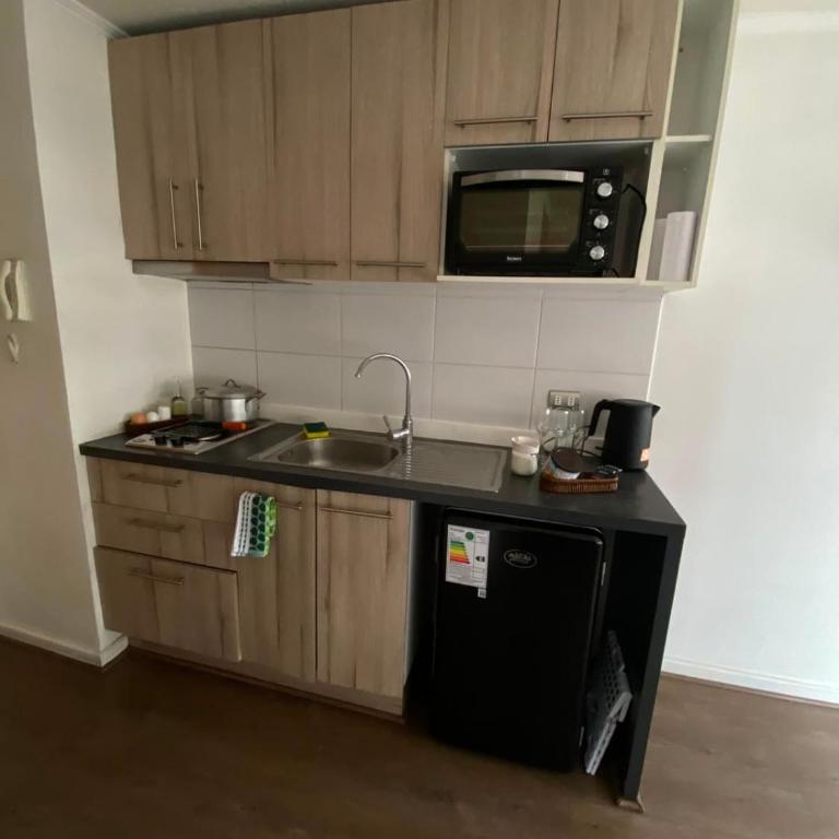 Studio in downtown Santiago, 100 por ciento equipped - One-Bedroom Apartment - 4