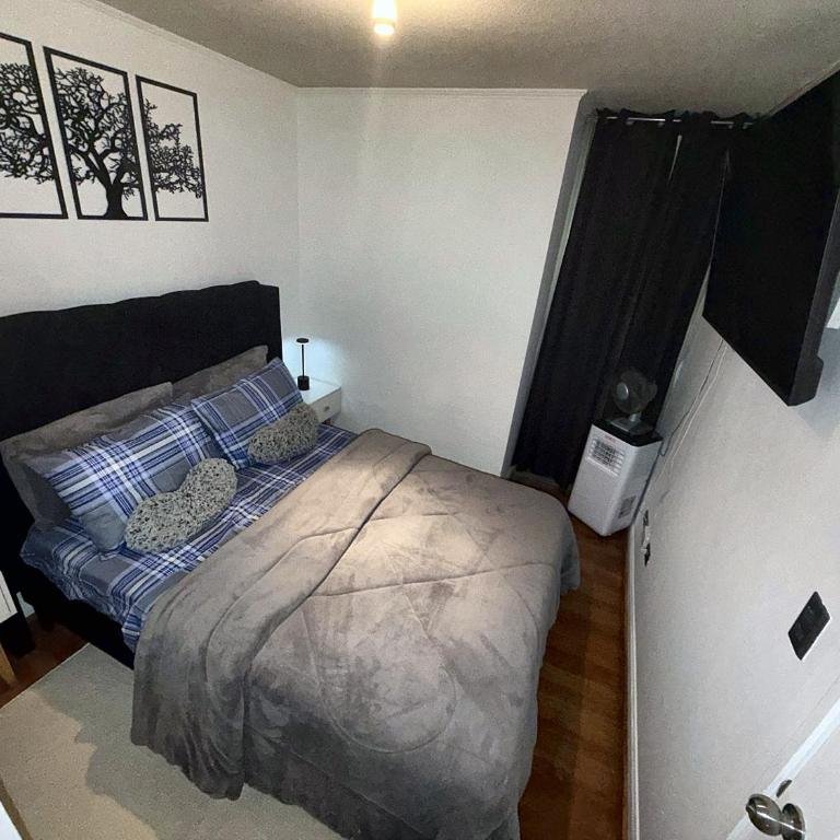 Apartamento con terraza cerca de las líneas de metro 2 y 3 y 5 ideal para turismo o trabajo - One-Bedroom Apartment - 15